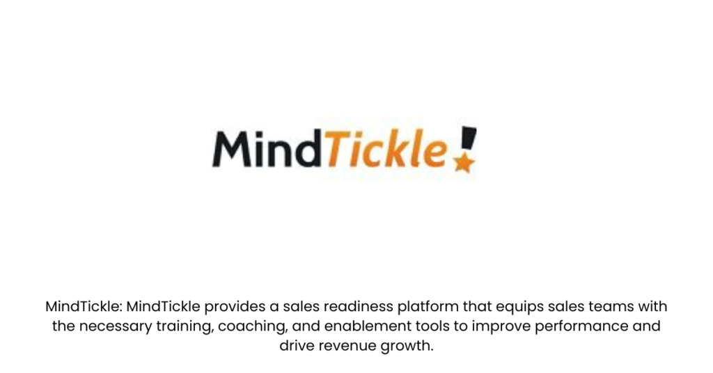 MindTickle- Top 10 SaaS Startups for Software in India