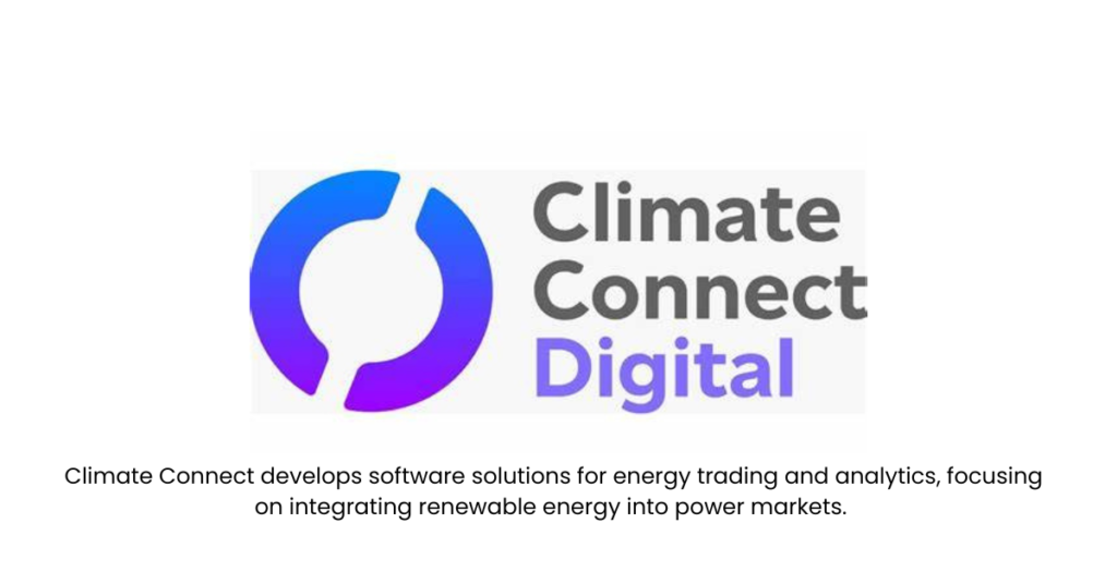 Climate Connect- Top 10 GreenTech Startups in Inida