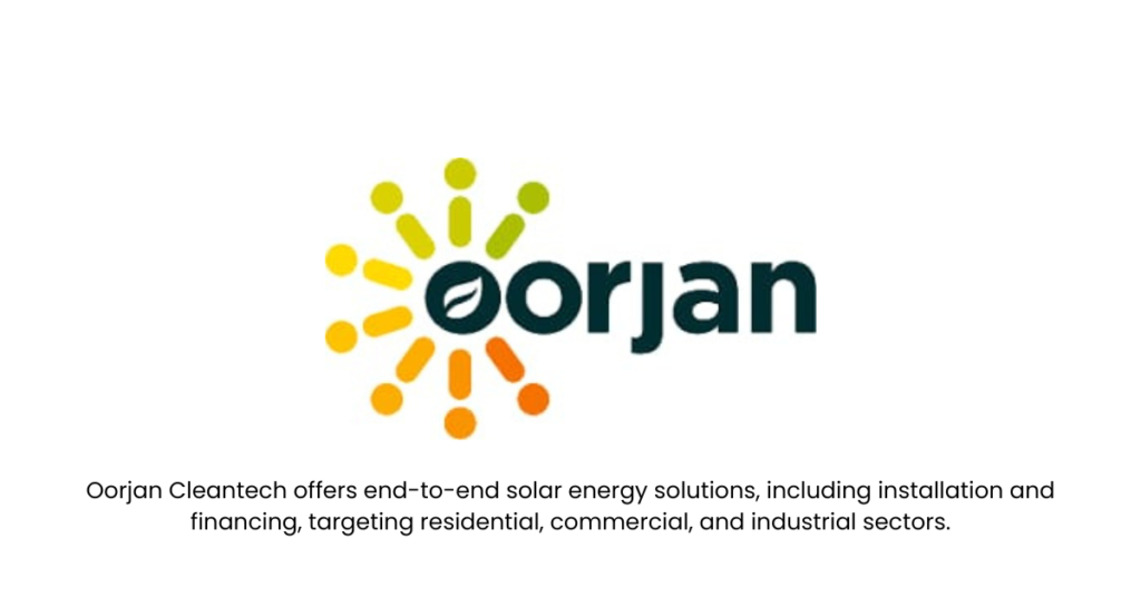 Oorjan Cleantech- Top 10 Renewable Energy Startups in india