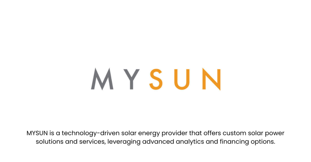 MYSUN- Top 10 Renewable Energy Startups in india