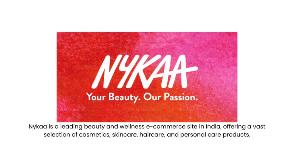 Nykaa- Top 10 E-commerce Startups in India