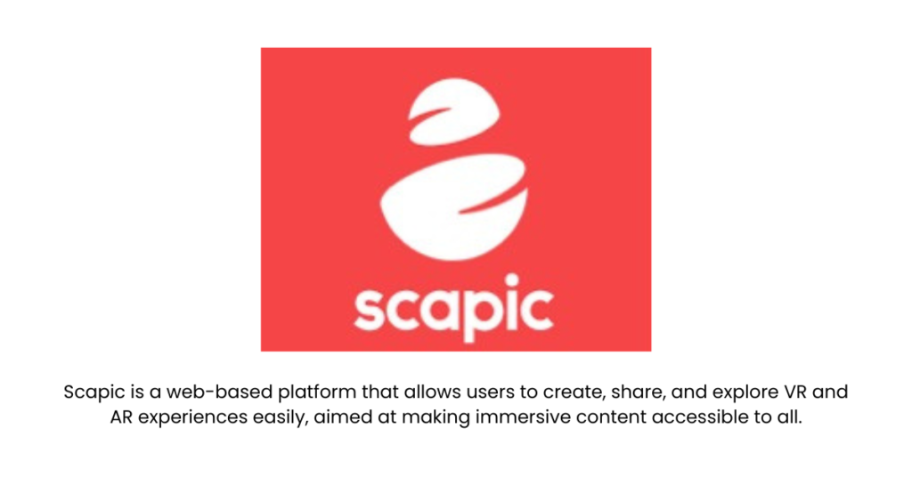 Scapic- Top 10 Virtual Reality Startups in India