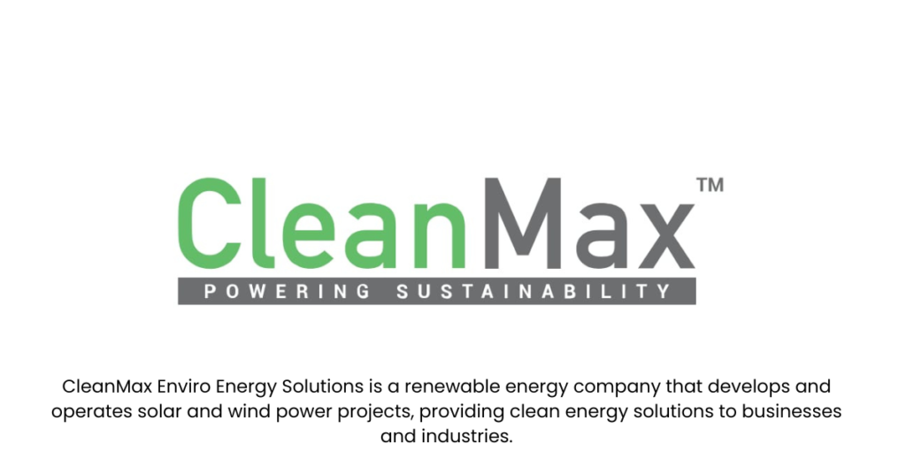 CleanMax Enviro Energy Solutions- Top 10 Waste Management Startups in India
