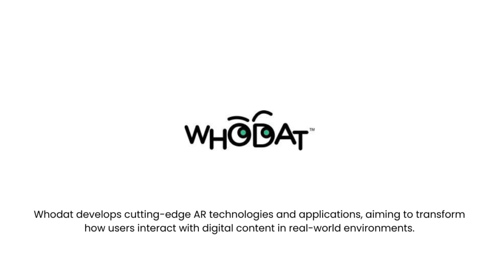 Whodat- Top 10 Augmented Reality Startups in India