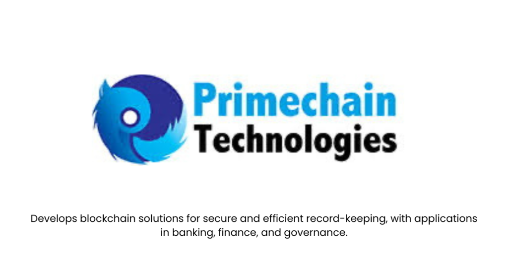  Primechain Technologies- Top 10 Blockchain Startups in India