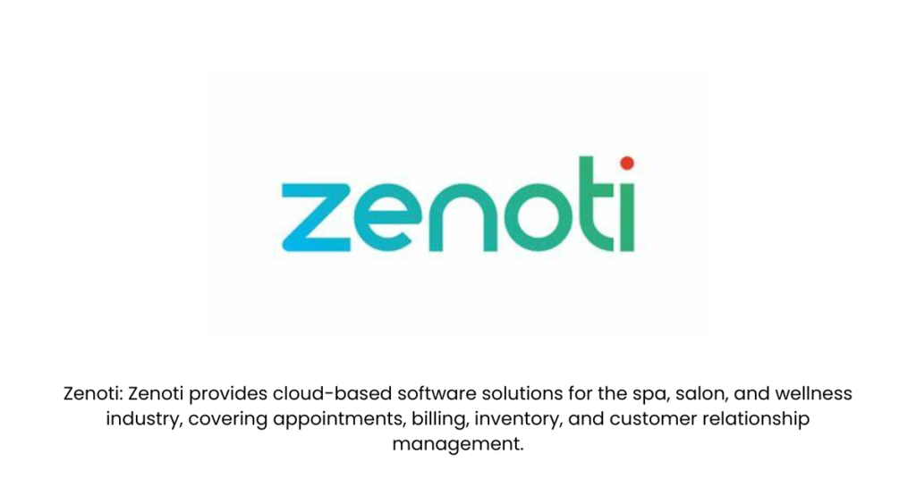 Zenoti- Top 10 SaaS Startups for Software in India