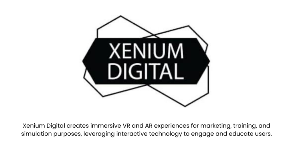 Xenium Digital- Top 10 Virtual Reality Startups in India
