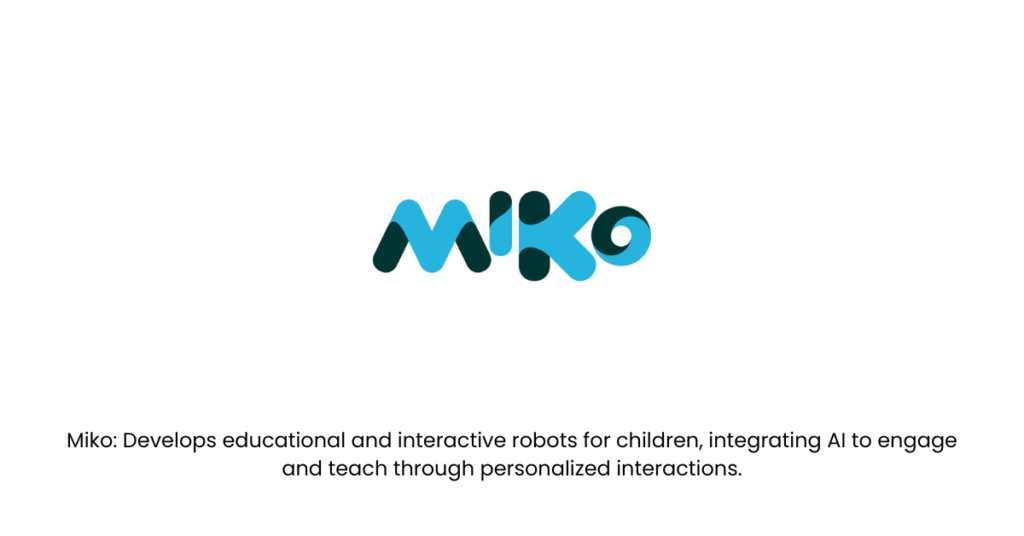 Miko- Top 10 Robotics Startups in India