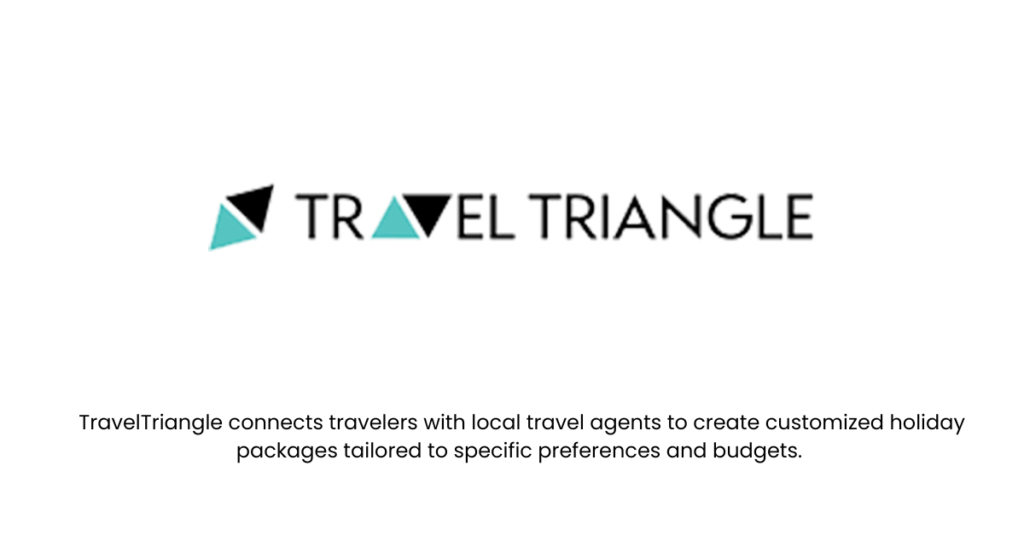 TravelTriangle- Top 10 TravelTech Startups in India