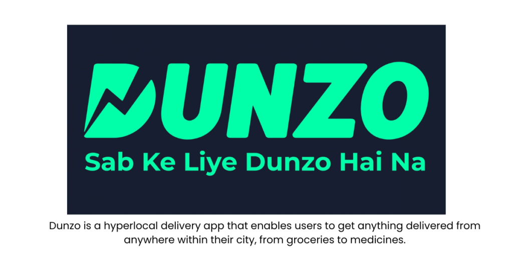 Dunzo- Top 10 FoodTech Startups in India