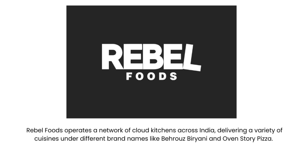 Rebel Foods- Top 10 FoodTech Startups in India