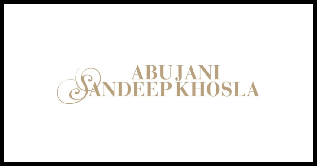 Abu Jani Sandeep Khosla- Top 10 Fashion Brands in India