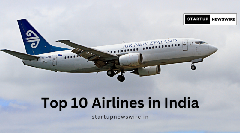 Top 10 Airlines in India